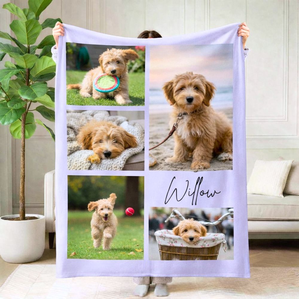 pet-photo-collage-custom-blanket-printed-love