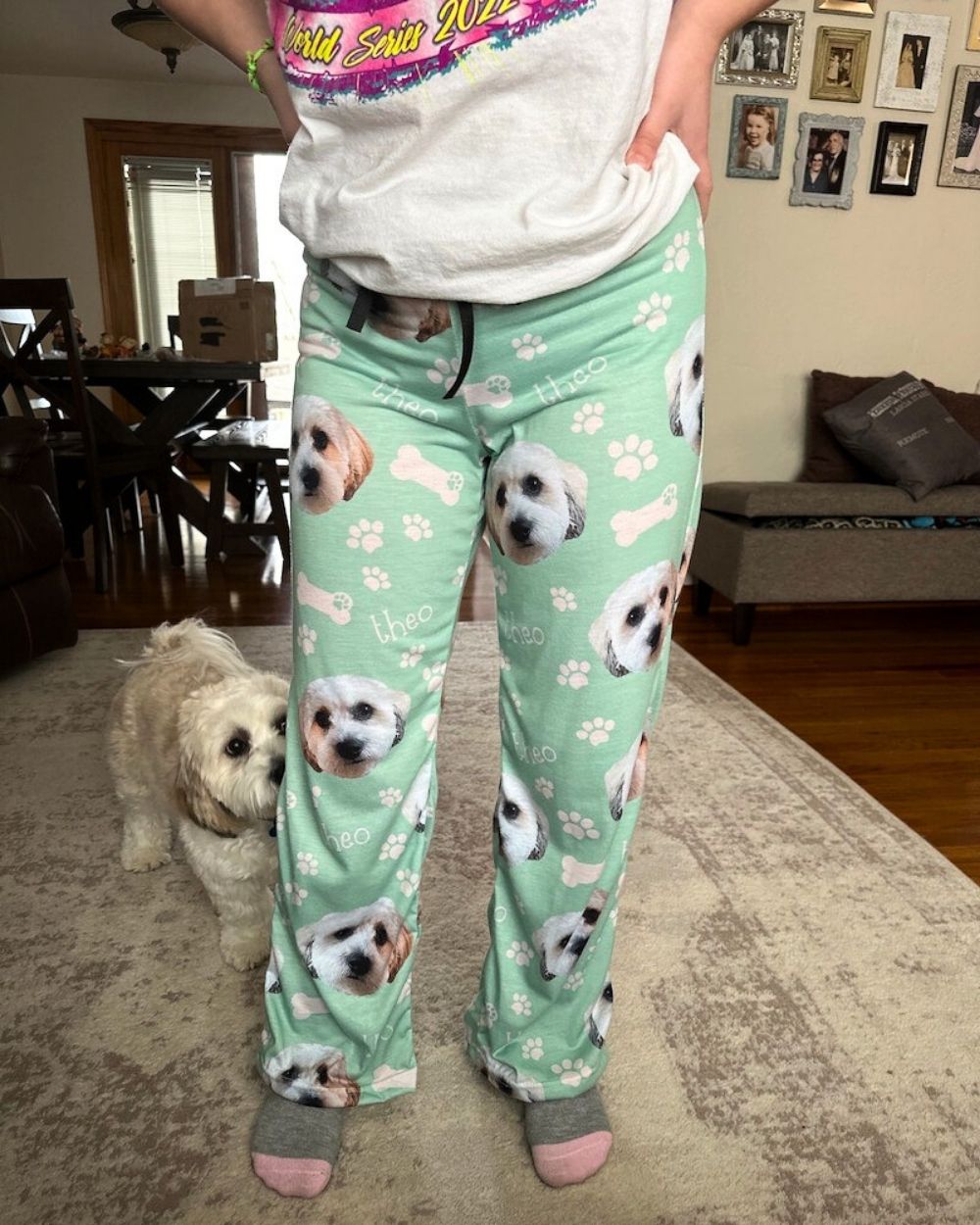 Custom Pet Photo Pajama Pants – Made With Your Photo!