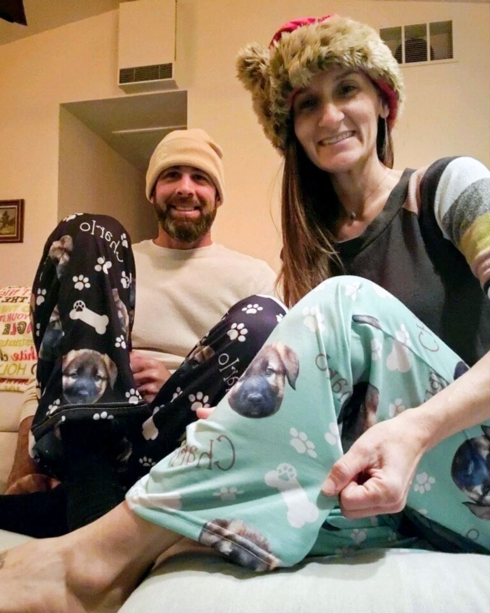 Custom Pet Photo Pajama Pants – Made With Your Photo!